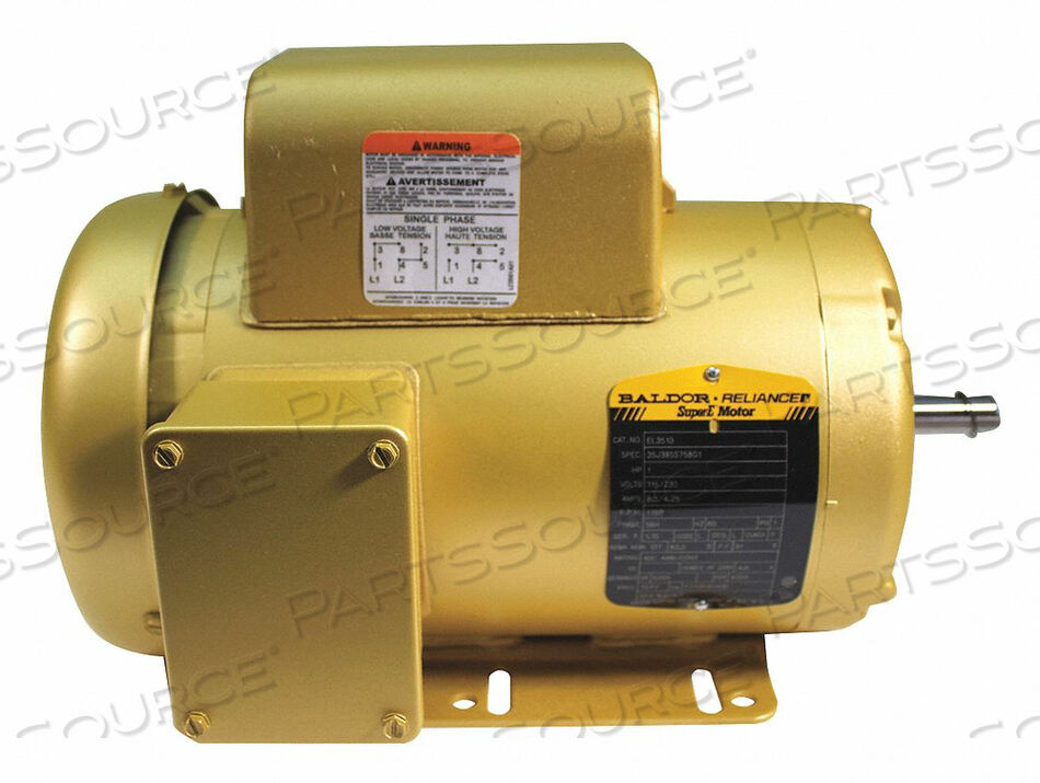 OEM#: EL3510MOTOR 1760RPM 1PHASE 56H 115/230V TEFC от BALDOR