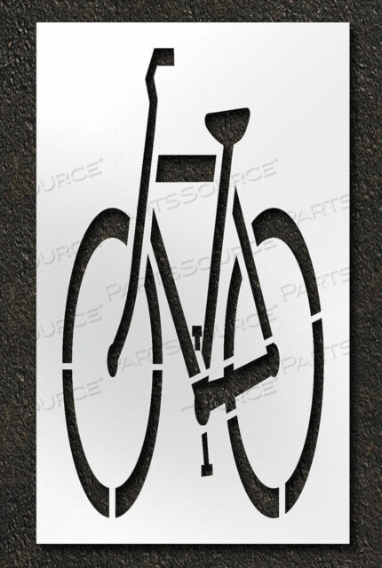 OEM#: STL-116-5100ТРАФАРЕТ ДЛЯ ВЕЛОСИПЕДНОЙ ДОРОЖКИ НА ТРОТУАРНОЙ ДОРОГУ - MUTCD 72 ДЮЙМА от RAE Products & Chemicals Corp.