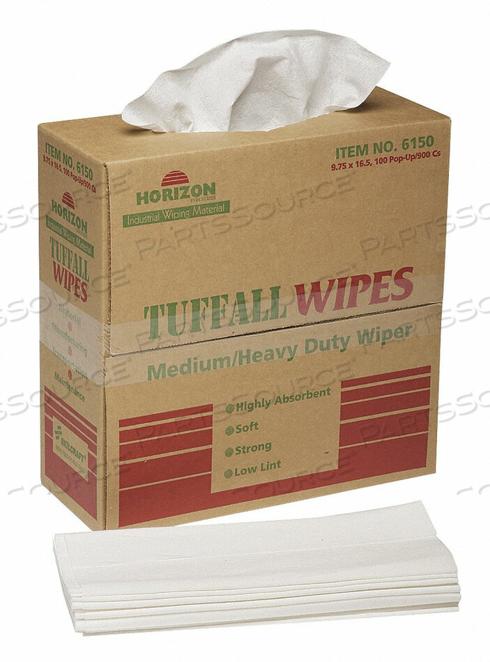 OEM#: 7920-01-512-2413СУХИЕ САЛФЕТКИ 9-3/4 X 16-1/2 БЕЛЫЕ от Ability One