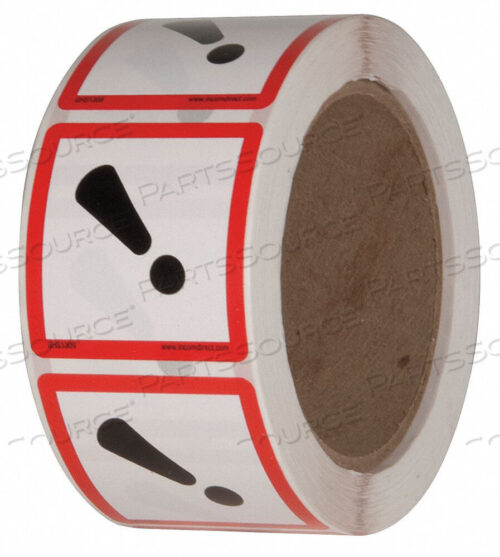 OEM#: GHS1309ЭТИКЕТКА БЕЗОПАСНОСТИ 2 ДЮЙМА Ш X 2 ДЮЙМА В от Incom Manufacturing