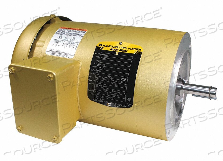 OEM#: VEM3538MOTOR 3-PH TEFC 1/2 HP 1735 RPM FACE от BALDOR