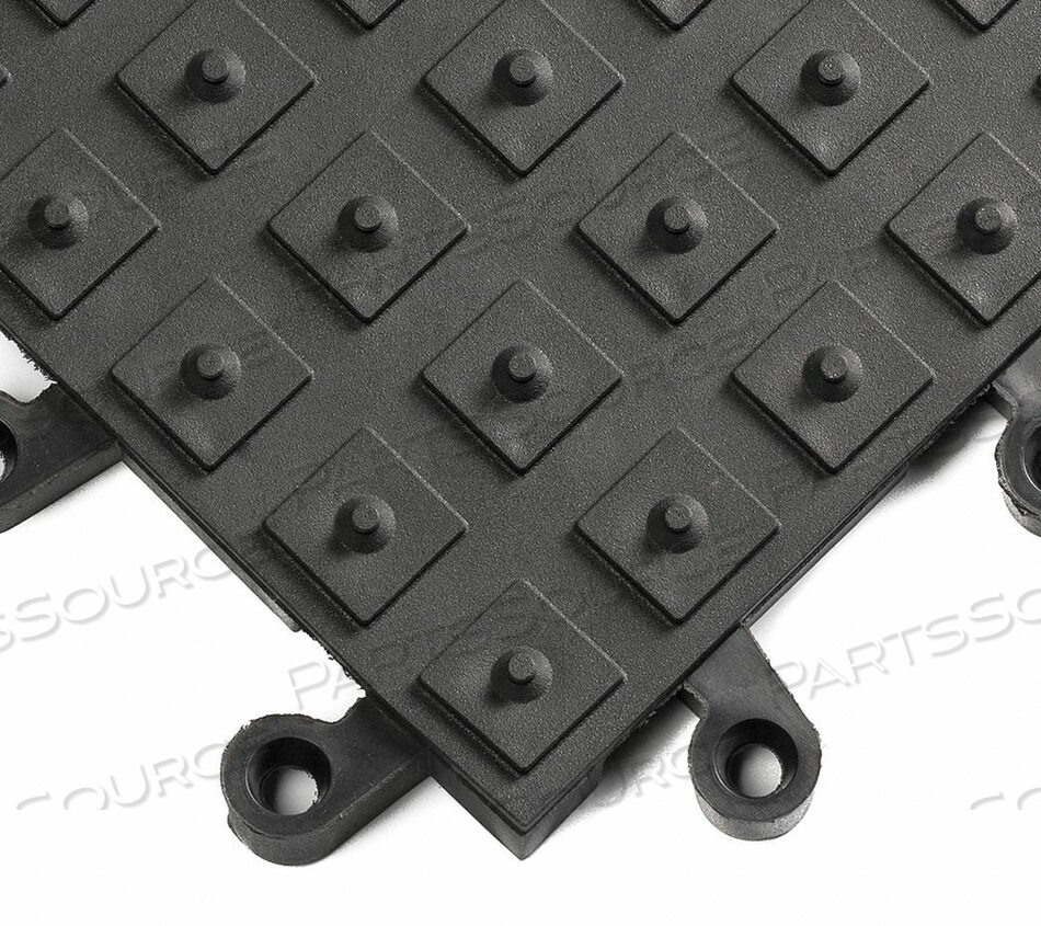 OEM#: 552CLEATED TILES BLACK 18 ДЮЙМОВ X 18 ДЮЙМОВ PK10 от Wearwell