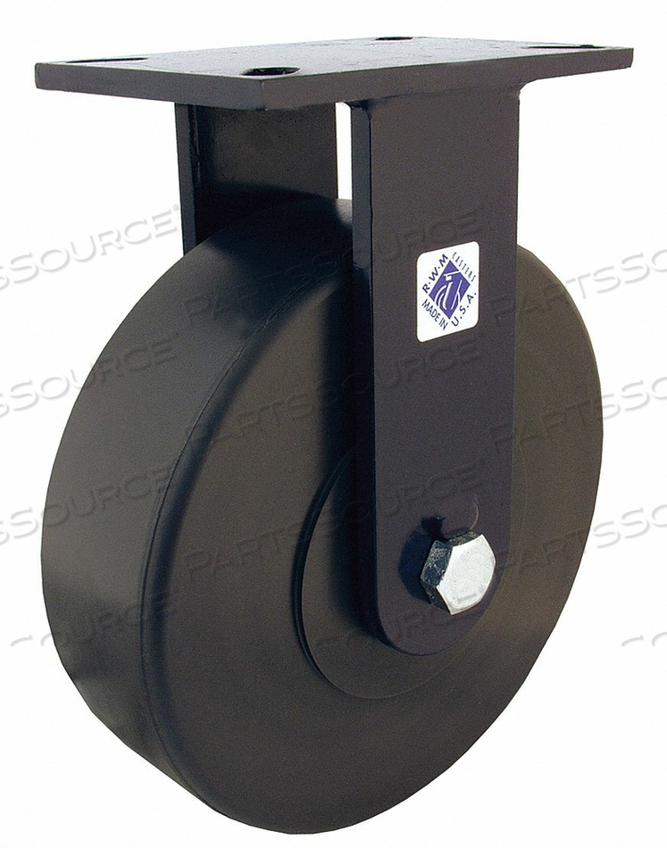 OEM#: 76-DUR-0630-RKINGPINLESS PLATE CASTER RIGID 3000 LB. от RWM