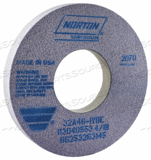 OEM#: 66253263145ШЛИФОВАЛЬНЫЙ КРУГ T1 12X1-1/2X5 AO 46G MED от Norton | Saint-Gobain Abrasives