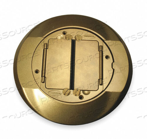 OEM#: S1CFCBRSPOKE-THROUGH SERVICE FLUSH, DUAL by Hubbell Incorporated, Wiring Device-Kellums