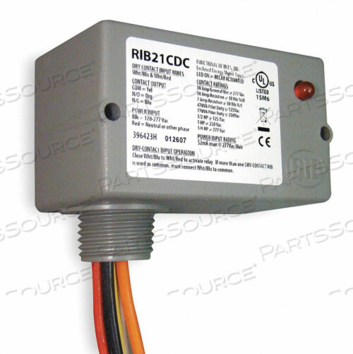 OEM#: RIB21CDC120-277V 10A SPDT DRYCONTCTRLY от RIB