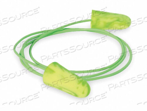 OEM#: 6622GOIN GREEN FOAM EARPLUGS, FOAM, GREEN, CORDED by Moldex