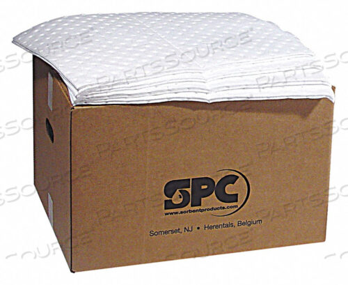 OEM#: SXT100SPC SXT ПРОМЫШЛЕННЫЕ МАСЛЯНЫЕ СОРБЕНТЫ, ПОГЛОЩАЮТ 19,5 ГАЛЛОНОВ, 15 ДЮЙМОВ X 19 ДЮЙМОВ от Brady Americas