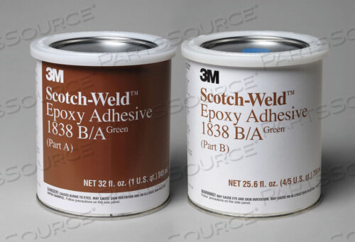 OEM#: 1838Комплект эпоксидного клея 1 QT GREEN PK6 от 3M Consumer