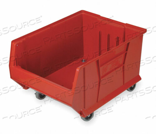 OEM#: QUS985MOBRDMOBILE HULK ПЛАСТИКОВЫЙ ШТАБЕЛИРОВАННЫЙ ЯЩИК, 18-1/4 Ш x 29-7/8 Г x 12 В, КРАСНЫЙ от Quantum Storage Systems