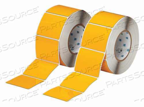 OEM#: THTEP-177-593-.5YLLABEL ЖЕЛТЫЙ ГЛЯНЦЕВЫЙ ПОЛИЭСТЕР 3 ДЮЙМА W от Brady Americas