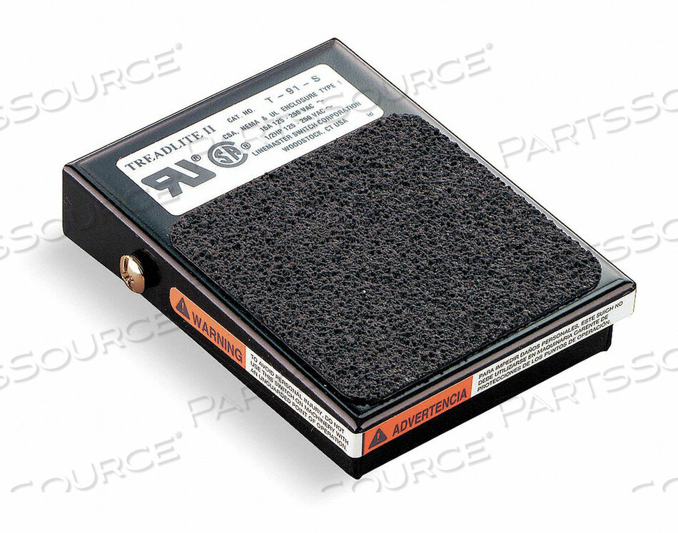 OEM#: T-91-ЛЕГКИЙ НОЖНОЙ ПЕРЕКЛЮЧАТЕЛЬ МГНОВЕННОГО ДЕЙСТВИЯ от Linemaster Switch Corporation