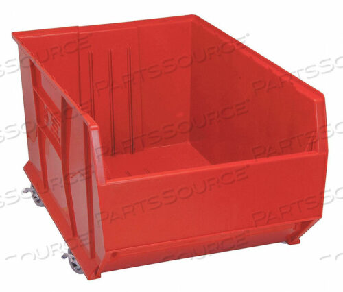 OEM#: QUS998MOBRDMOBILE HULK ПЛАСТИКОВЫЙ ШТАБЕЛИРОВАННЫЙ ЯЩИК, 23-7/8 Ш X 35-7/8 Г X 17-1/2 В, КРАСНЫЙ от Quantum Storage Systems