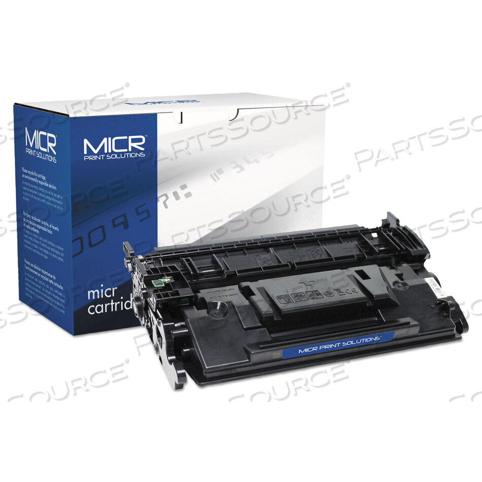 OEM#: MCR87AMСОВМЕСТИМЫЙ CF287A(M) (87AM) MICR-ТОНЕР, РЕСУРС 9000 СТРАНИЦ, ЧЕРНЫЙ от MICR Print Solutions
