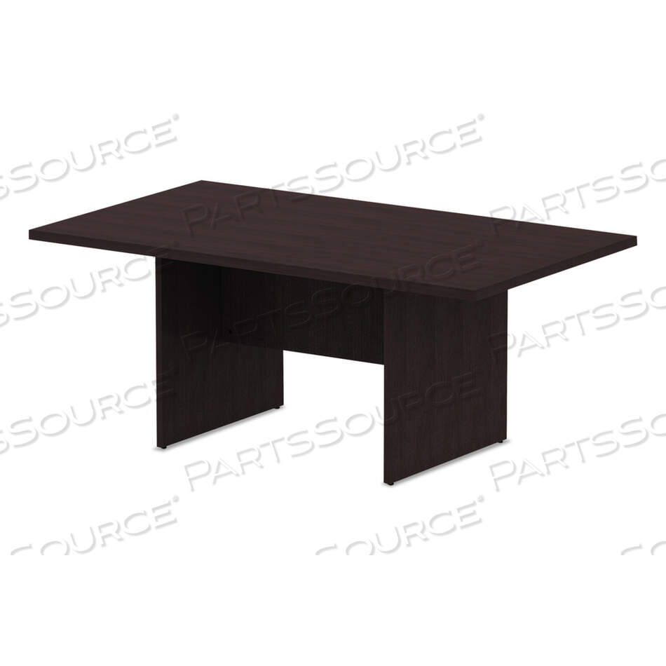 OEM#: ALEVA717242ESALERA VALENCIA SERIES КОНФЕРЕНЦ-СТОЛ, ПРЯМОУГОЛЬНЫЙ, 70,88 Ш X 41,38 Г X 29,5 В, ESPRESSO от Alera
