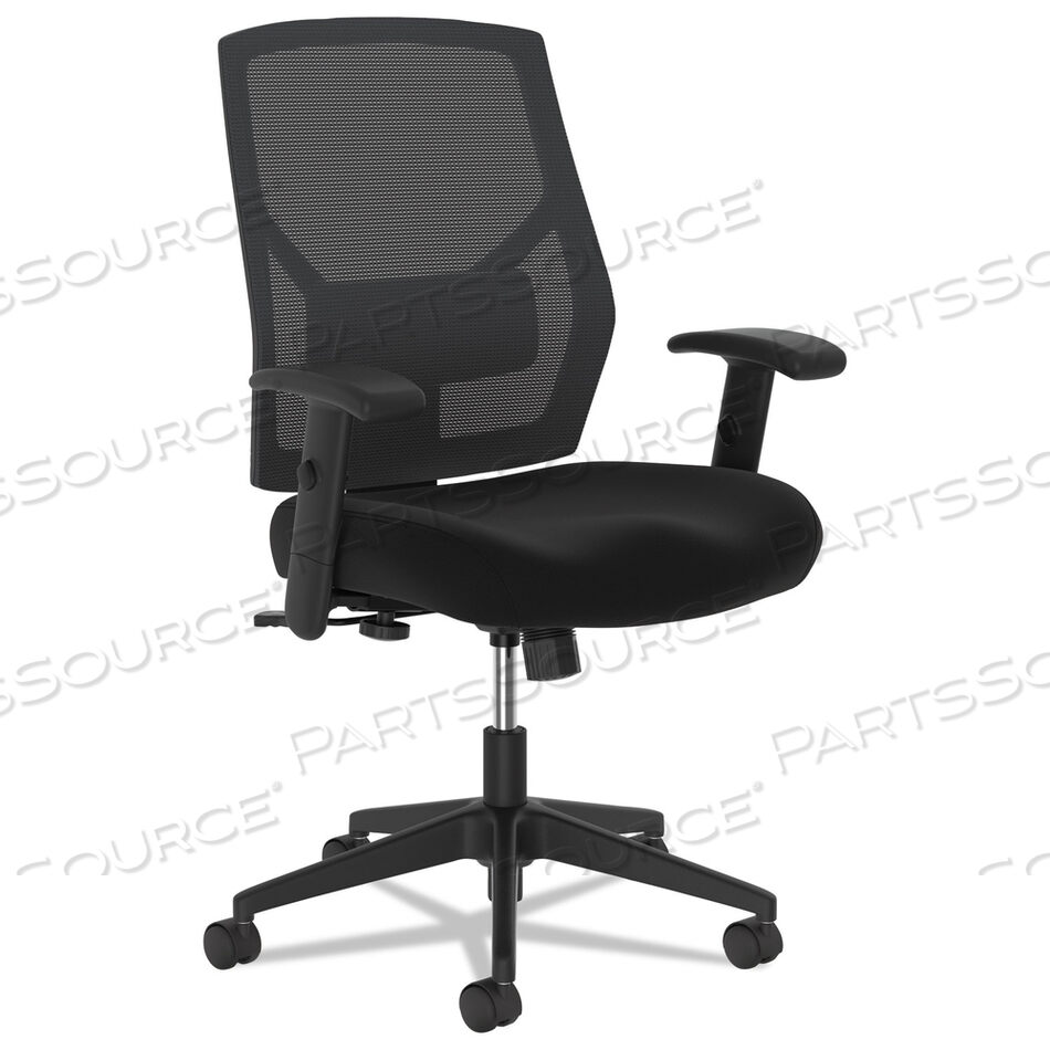 OEM#: HVL581.ES10.TVL581 HIGH-BACK TASK CHAIR, SUPPORTS UP TO 250 LB, 18 TO 22 SEAT HEIGHT, BLACK by HON