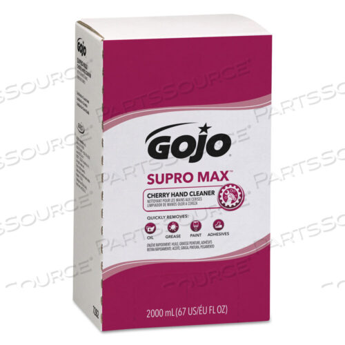 OEM#: 7282-04SUPRO MAX CHERRY LOTION HAND CLEANER, 2000 МЛ REFILL от Gojo