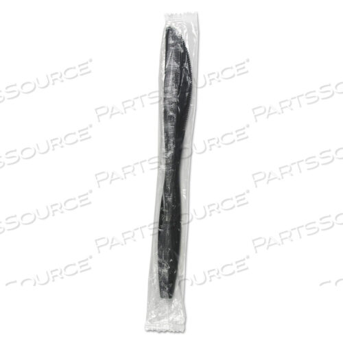 OEM#: BWKKNIHWPPBIWHEAVYWEIGHT УПАКОВАННЫЕ ИЗ ПОЛИПРОПИЛЕНА СТОЛОВЫЕ ПРИБОРЫ, НОЖ, ЧЕРНЫЙ, 1000/КОРОБКА от Boardwalk