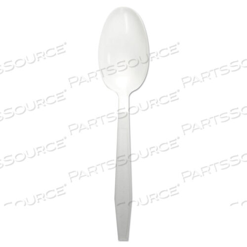 OEM#: BWKTEAHWPPWHHEAVYWEIGHT POLYPROPYLENE CUTLENERS, ЧАЙНАЯ ЛОЖКА, БЕЛАЯ, 1000/КОРОБКА от Boardwalk