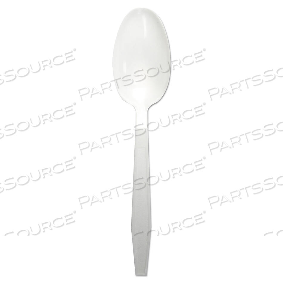 OEM#: BWKTEAHWPPWHHEAVYWEIGHT POLYPROPYLENE CUTLENERS, ЧАЙНАЯ ЛОЖКА, БЕЛАЯ, 1000/КОРОБКА от Boardwalk
