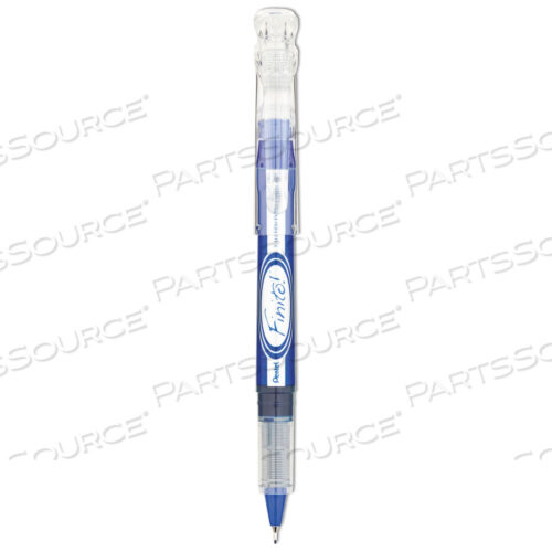 OEM#: SD98CFINITO! POROUS POINT PEN, STICK, EXTRA-FINE 0.4 MM, BLUE INK, BLUE/SILVER BARREL by Pentel of America