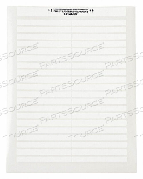 OEM#: LAT-44-707-2.5МАРКЕР ПРОВОДА ПОЛИЭСТЕР PK63 от Brady Americas