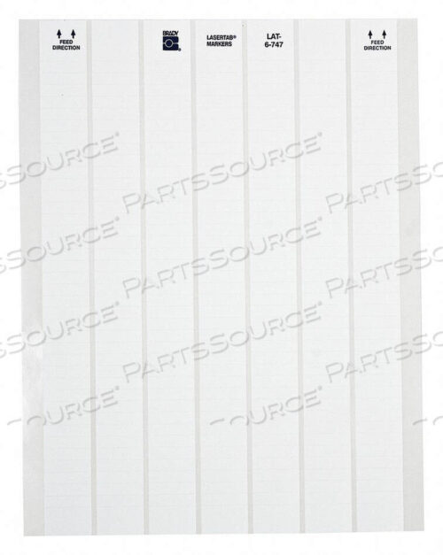 OEM#: LAT-6-747-10МАРКЕР ПРОВОДА ПОЛИЭСТЕР PK38 от Brady Americas