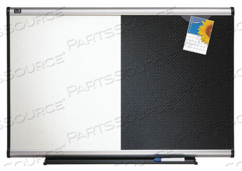 КОМБИНИРОВАННАЯ ДОСКА ОБЪЯВЛЕНИЙ 36 X 24 ДЮЙМА