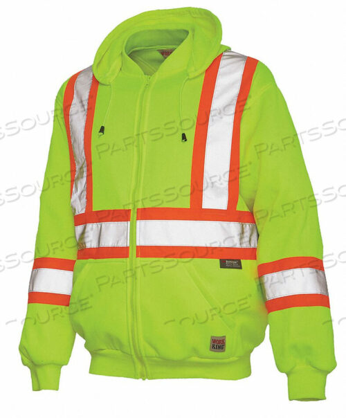 OEM#: S49431СВИТШОТ С КАПЮШОНОМ HI-VIS 4XL ЖЕЛТЫЙ/ЗЕЛЕНЫЙ от Tough Duck