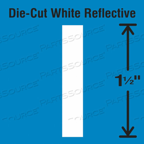 OEM#: DWR-1.5-I-5СВЕТООТРАЖАЮЩАЯ ЭТИКЕТКА С БУКВАМИ ВЫРЕЗАННОГО ТИПА I PK5 от Strance, Inc.