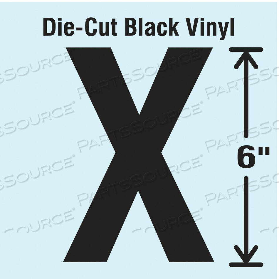 OEM#: DBV-SINGLE-6-XDIE CUT LETTER LABEL X от Strance, Inc.