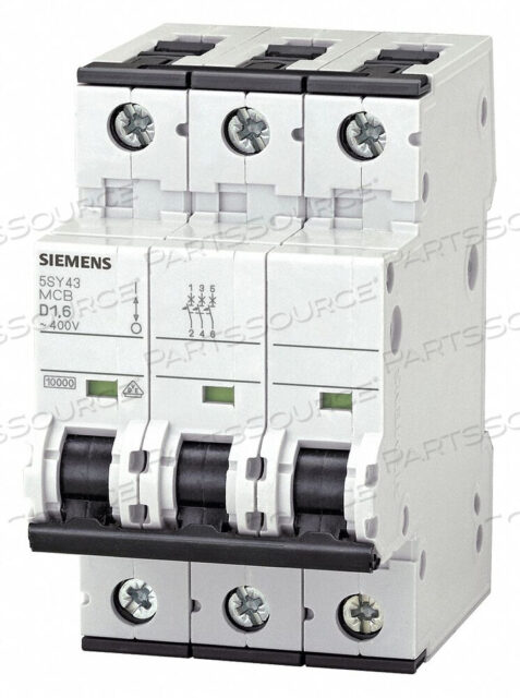 OEM#: 5SY43328IEC SUPP PROTECTOR 32A 400VAC 72VDC 3P от Siemens