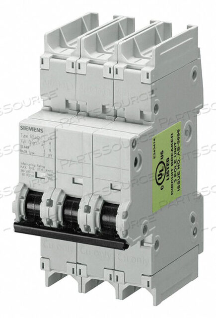 OEM#: 5SJ43357HG41IEC МИНИ-АВТОМАТИЧЕСКИЙ ВЫКЛЮЧАТЕЛЬ 35A 3P 240V от Siemens