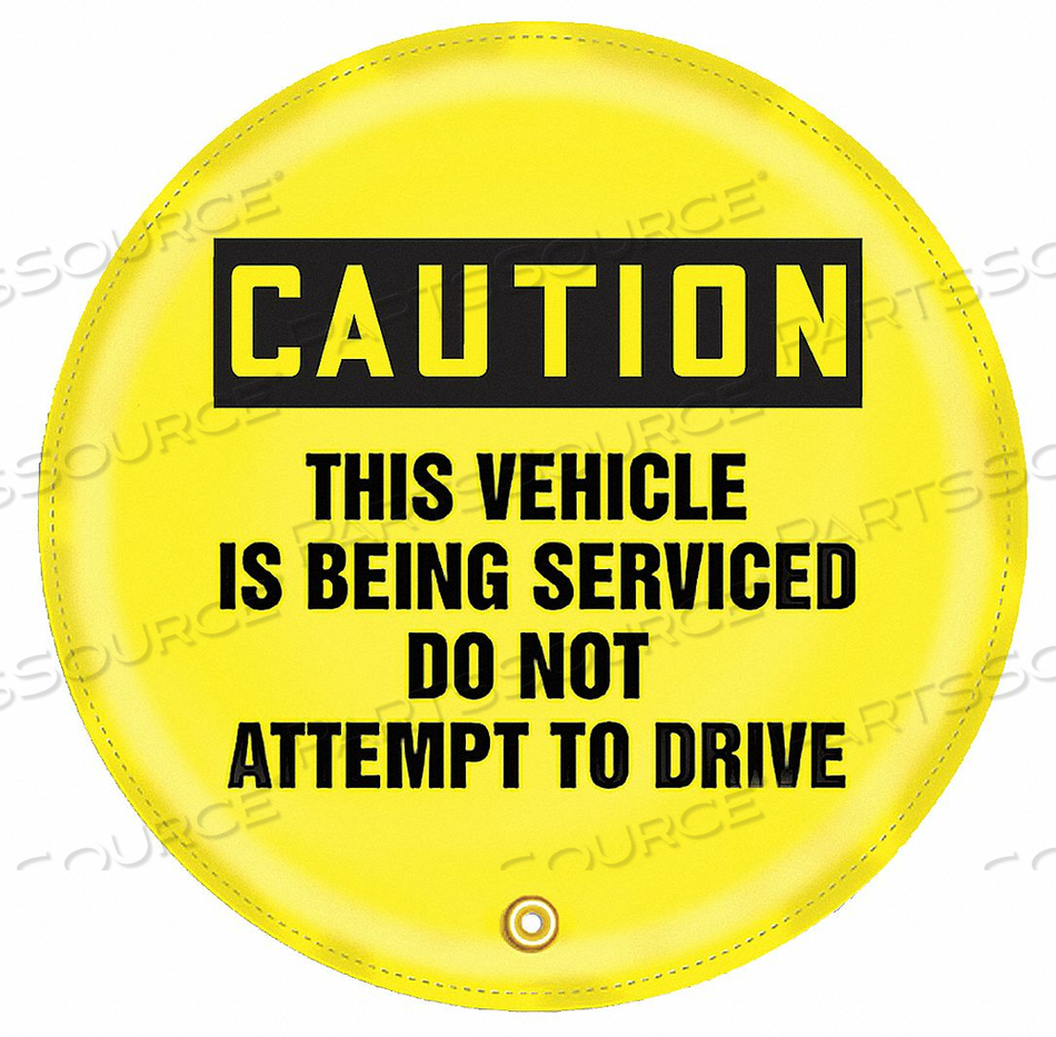 OEM#: KDD821ЧЕХОЛ ДЛЯ РУЛЕВОГО КОЛЕСА STOPOUT, ВИНИЛ, ДИАМЕТР 20, Accuform Manufacturing, Inc.