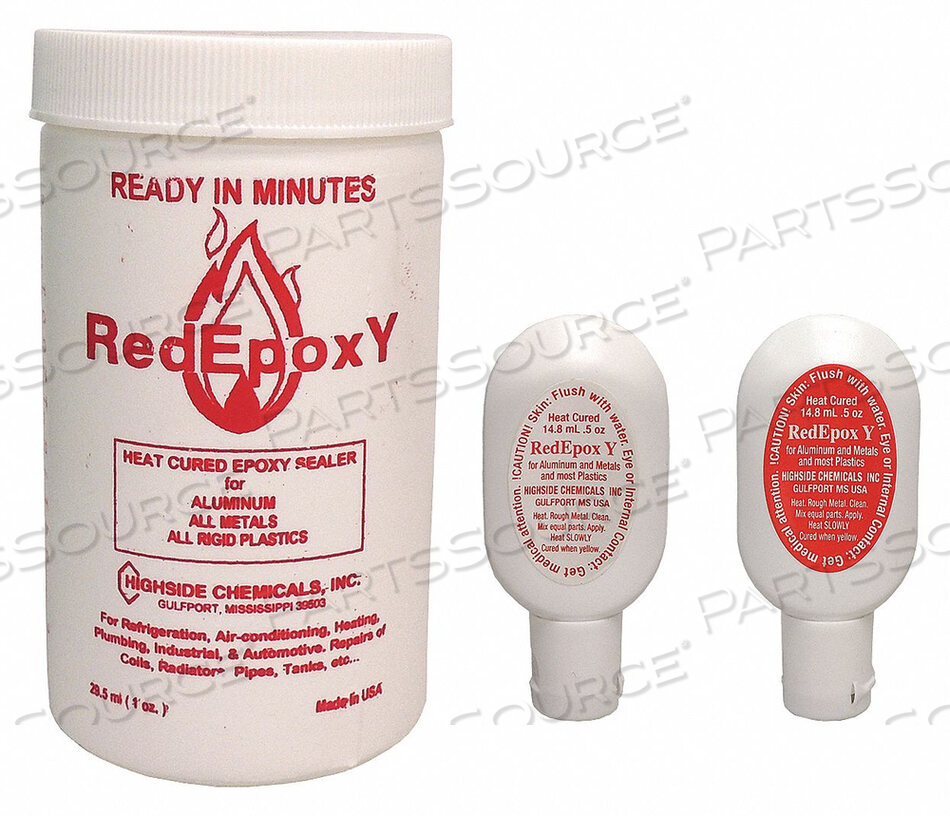 OEM#: HS12001RED ЭПОКСИДНЫЙ МЕТАЛЛИЧЕСКИЙ ГЕРМЕТИК, КОМПЛЕКТ 2-.5OZTUBES от Highside