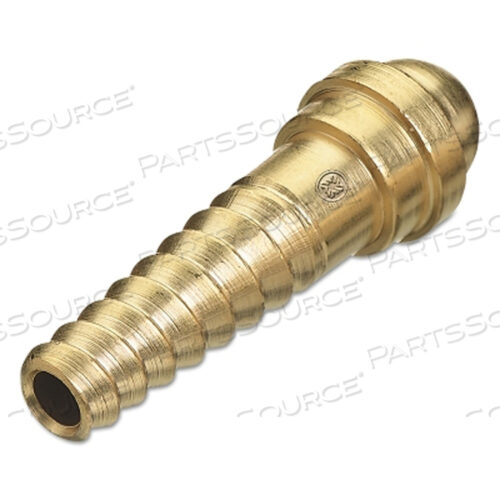 OEM#: 11SPIRAL HOSE NIPPLE, 200 PSIG, BRASS, 1/4 IN HOSE ID, 1-19/32 IN L by Western Enterprises