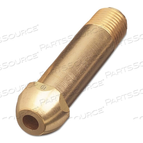 OEM#: 15-11NIPPLE, 1/4 IN MNPT, 3000 PSI, BRASS, 4-1/2 IN by Western Enterprises