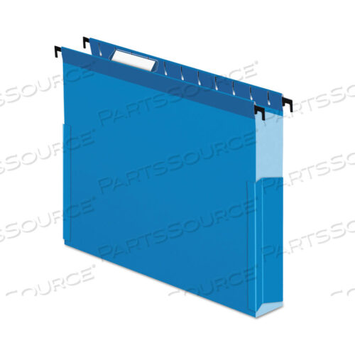 OEM#: 59202УСИЛЕННАЯ ПОДВЕСНАЯ ФАЙЛ-КОРОБКА SUREHOOK С ДОПОЛНИТЕЛЬНОЙ ВМЕСТИМОСТЬЮ, 1 СЕКЦИЯ, ВМЕСТИМОСТЬ 2, ФОРМАТ LETTER, ВЫСОКОСКОРОСТНЫЕ ЯЩИКИ, СИНИЙ, 25 ШТ./КОРОБКА от Esselte Pendaflex Corp.