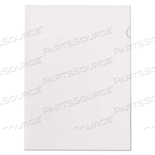 OEM#: 61504EEPOLY COLOR TRANSPARENT FILE JACKETS, LETTER SIZE, CLEAR, 50/BOX by Esselte Pendaflex Corp.