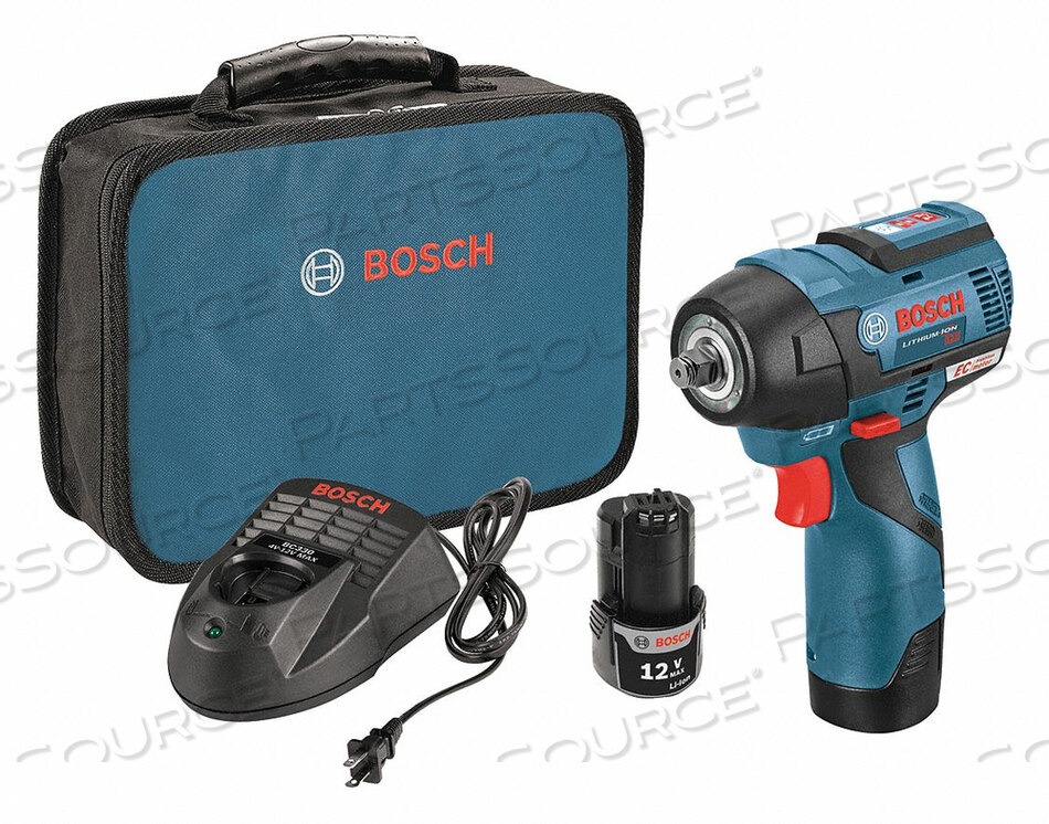 OEM#: PS82-02+BAT415 НАБОР УДАРНЫХ ГАЕЧНЫХ КЛЮЧЕЙ LI-ION 5-25/64 L от Bosch Tools