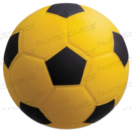 OEM#: SFCCOATED FOAM SPORT BALL, FOR SOCCER, PLAYGROUND SIZE, YELLOW by Champion Sports