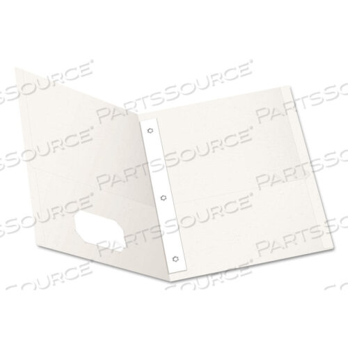 OEM#: 57704ПАПКА С ДВУМЯ КАРМАНАМИ И 3 ЗАСТЕЖКАМИ, ВМЕСТИМОСТЬЮ 0,5, 11 X 8,5, БЕЛАЯ, 25/КОРОБКА от Oxford