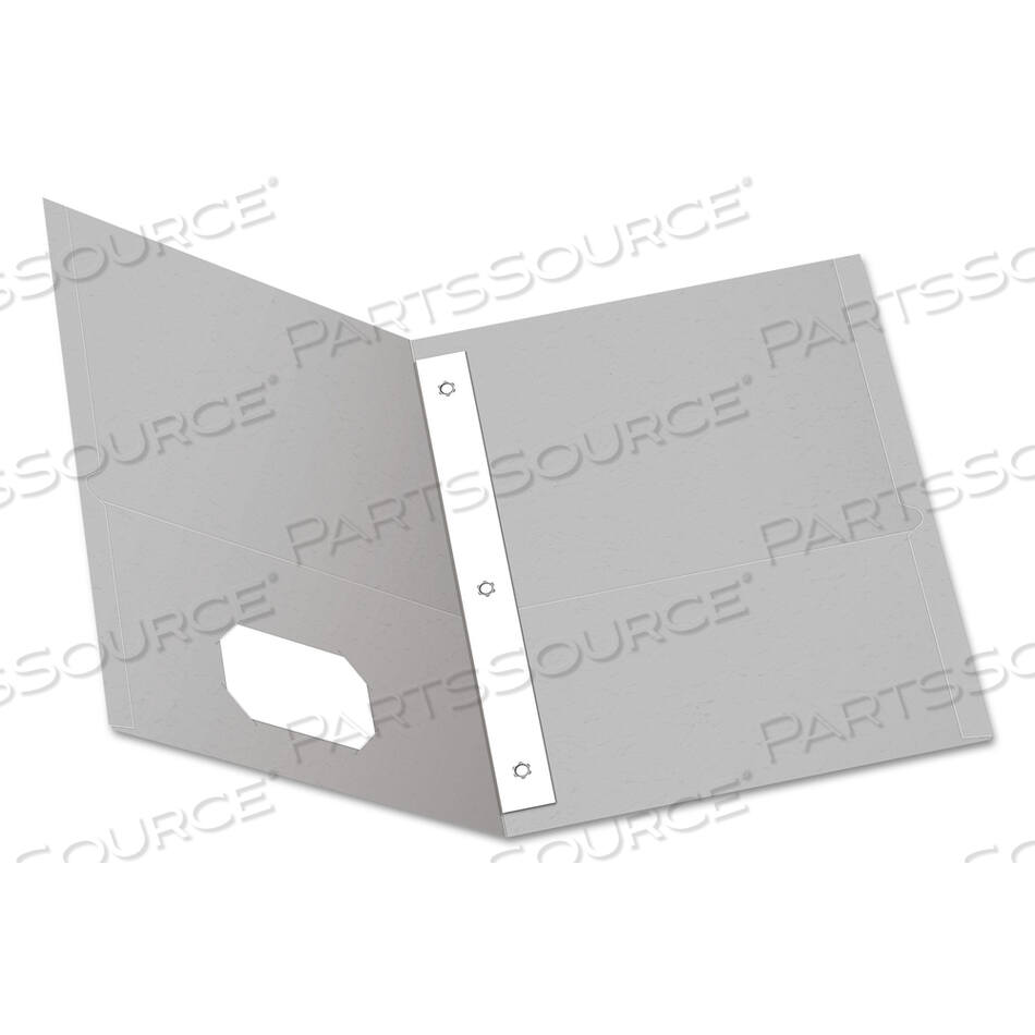 OEM#: 57705ПАПКА С ДВУМЯ КАРМАНАМИ И 3 ЗАСТЕЖКАМИ, ВМЕСТИМОСТЬЮ 0,5, 11 X 8,5, СЕРЫЕ, 25/КОРОБКА от Oxford