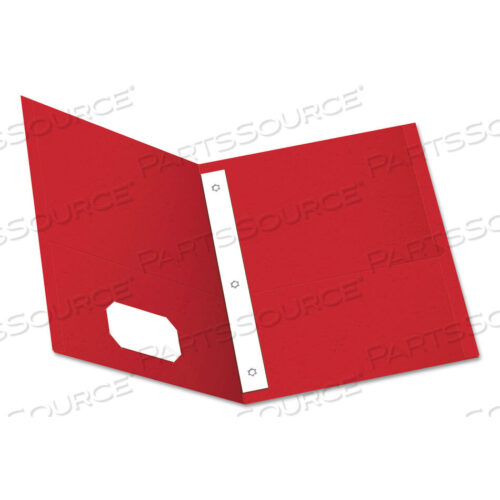 OEM#: 57711ПАПКА С ДВУМЯ КАРМАНАМИ И 3 ЗАСТЕЖКАМИ, ВМЕСТИМОСТЬЮ 0,5, 11 X 8,5, КРАСНАЯ, 25/КОРОБКА от Oxford