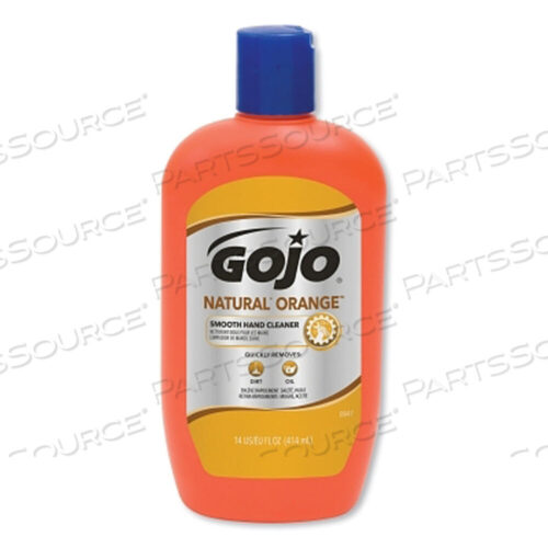 OEM#: 0947-12NATURAL* ORANGE SMOOTH HAND CLEANER, 14 FL OZ, SQUEEZE BOTTLE от Gojo