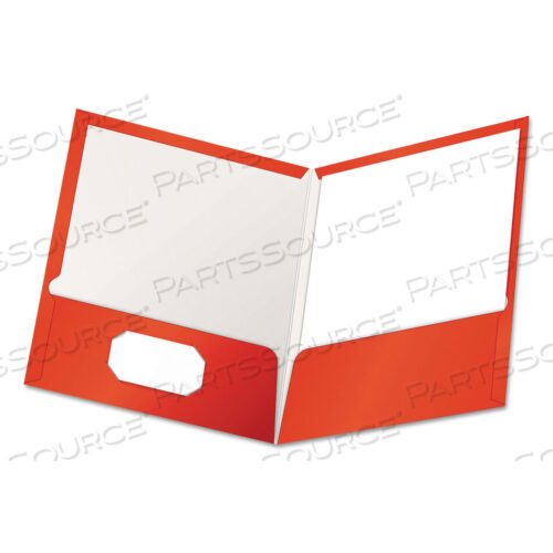 OEM#: 51711EEПАПКА ИЗ ВЫСОКОГЛЯНЦЕВОГО ЛАМИНИРОВАННОГО КАРТОНА, ВМЕСТИМОСТЬЮ 100 ЛИСТОВ, 11 X 8,5, КРАСНАЯ, 25/КОРОБКА от Oxford