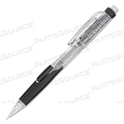 OEM#: PD275TATWIST-ERASE CLICK МЕХАНИЧЕСКИЙ КАРАНДАШ, 0,5 ММ, HB (#2.5), ЧЕРНЫЙ ГРИФЕЛЬ, ЧЕРНЫЙ КОРПУС от Pentel of America