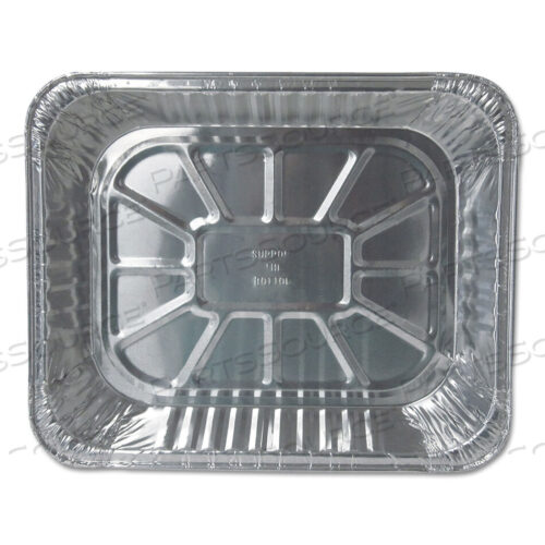 OEM#: 6132-100ALUMINUM STEAM TABLE PANS, HALF-SIZE DEEP?120 OZ., 2.56 DEEP, 10.38 X 12.75, 100/CARTON by Durable Packaging International