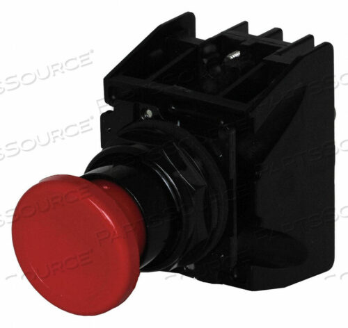 OEM#: E34EX711RPUSH BUTTON WITH CONTACTS RED MUSHROOM by Eaton