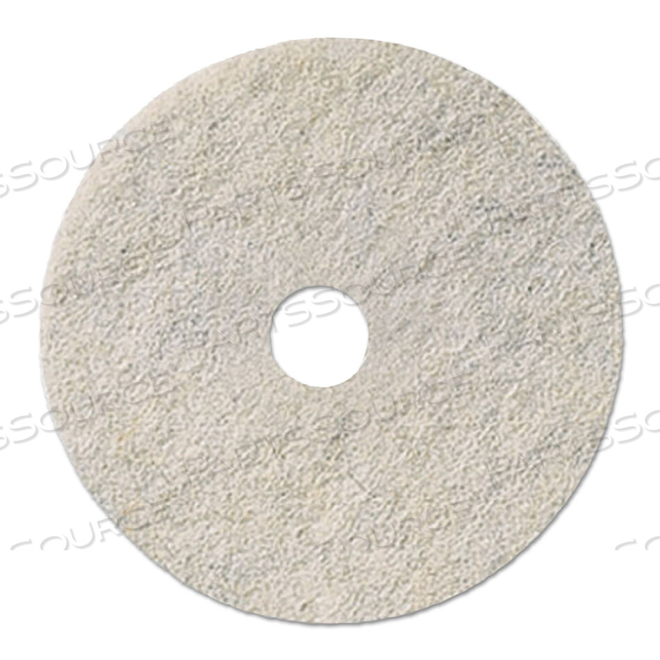 OEM#: BWK4021NATNATURAL BURNISHING FLOOR PADS, 21 ДИАМЕТР, БЕЛЫЙ, 5/КОРОБКА от Boardwalk